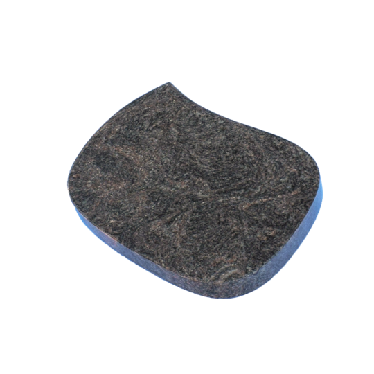 Grabstein kurvig Himalaya Granit rot